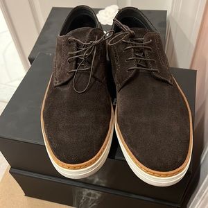 Hugo Boss Brown Suede Mens shoes size 40